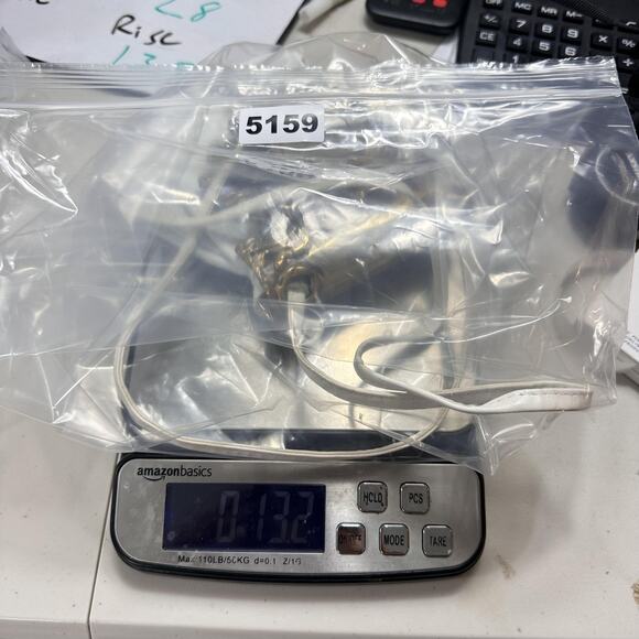 Vintage Carvalhus Crossbody Bag White Brass Crystal Amethyst Quartz Boho Artisan - Picture 11 of 11